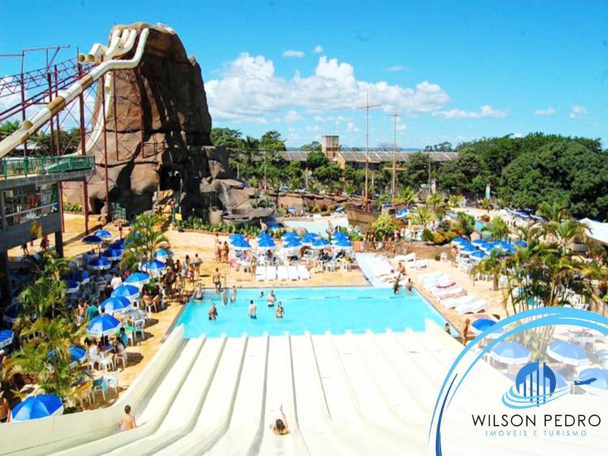 Piazza Diroma - Acqua Park E Splash Caldas Novas Exteriör bild