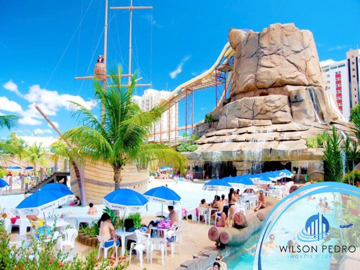 Piazza Diroma - Acqua Park E Splash Caldas Novas Exteriör bild