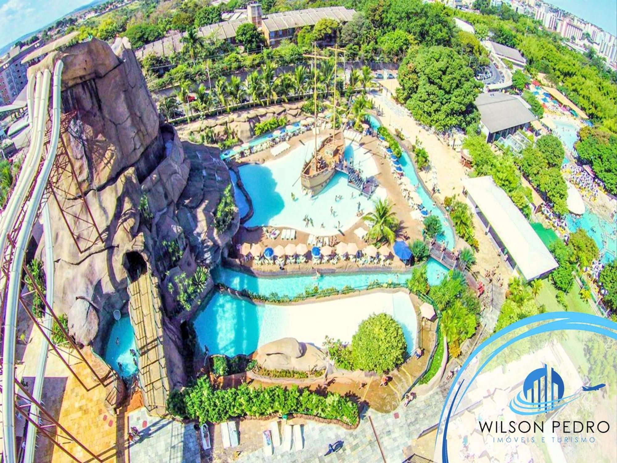 Piazza Diroma - Acqua Park E Splash Caldas Novas Exteriör bild